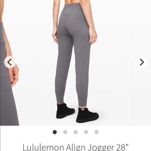 Lululemon align jogger in grey